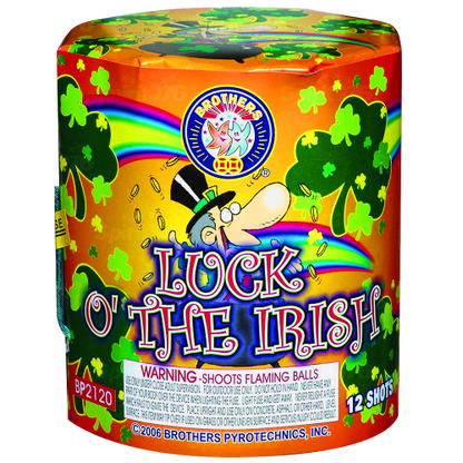 Luck O The Irish 12-Shot Standard Aerial Cake | Case 12/1