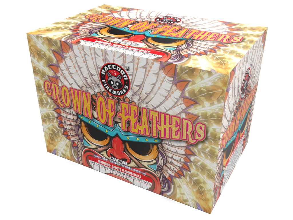 Crown of Feathers 21-Shot XL Aerial Cake