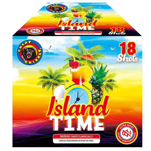 Island Time 18-Shot Large Aerial Cake