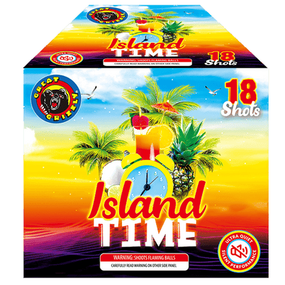 Island Time Tarta Aérea Grande de 18 Tiros