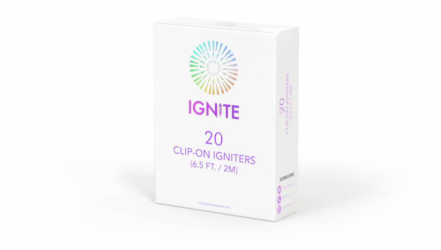 IGNITE 2m Clip-on Igniters (20 pack)