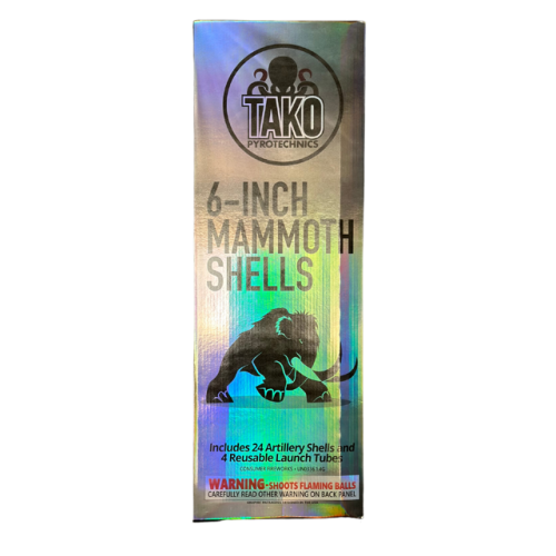 Mammoth 24-Shot 6 in. Canister Shells