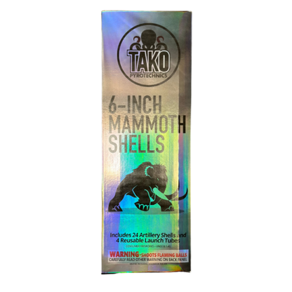 Mammoth 24-Shot 6 in. Canister Shells