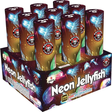 Neon Jellyfish 9-Shot XL Aerial Cake