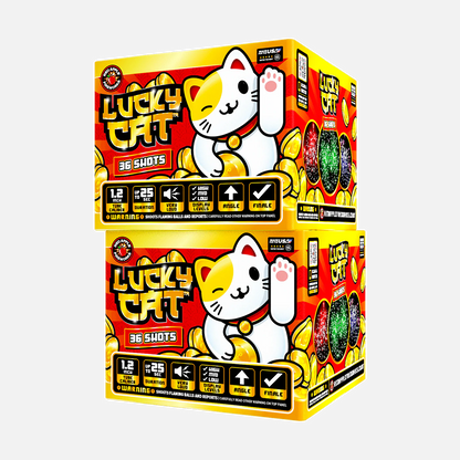 Lucky Cat™ 36-Shots XL® Aerials