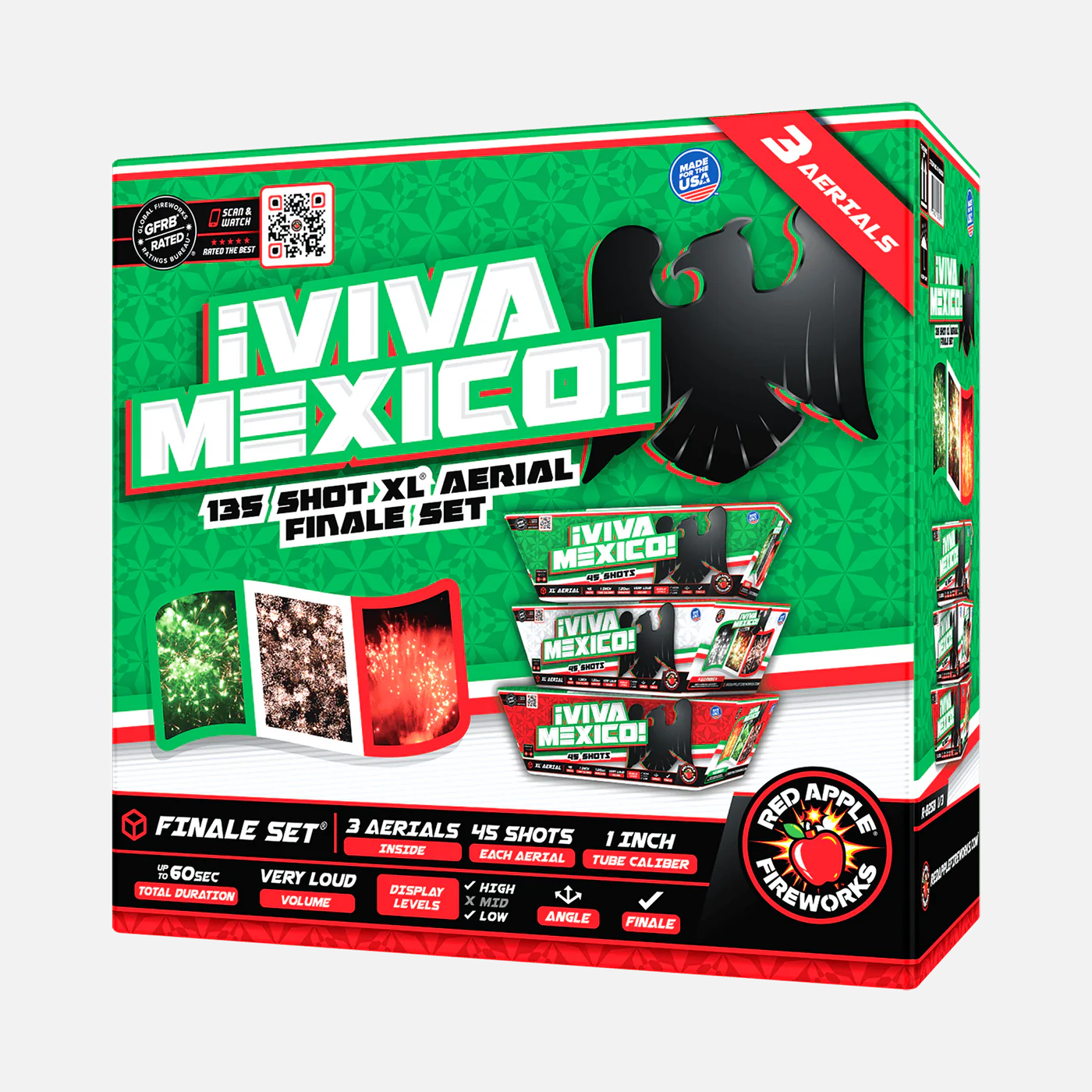 Viva Mexico 135-Shot Aerial Finale Set