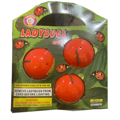 Novedad Mariquitas Voladoras (Paquete de 3)