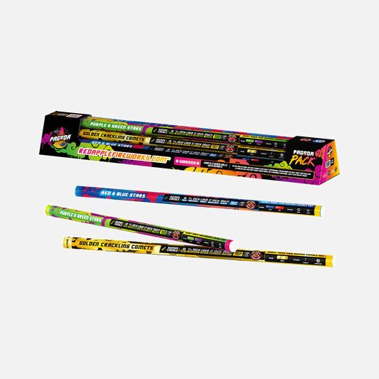 Baterías Pagoda® de 10 disparos (velas romanas)