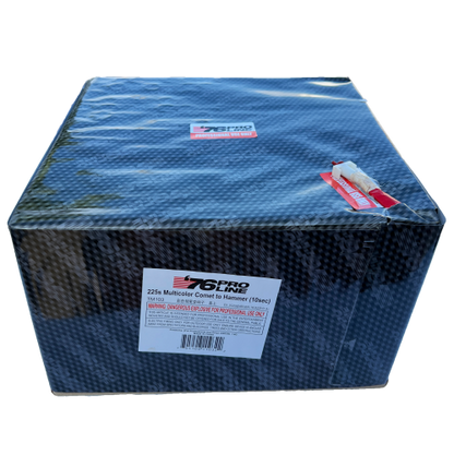 225s Multicolor Comet to Hammer 225-Shot Pro-Line Cake