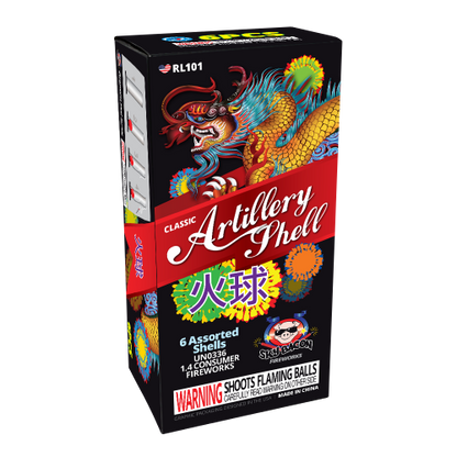 Black Box 6-Shot Artillery Shells