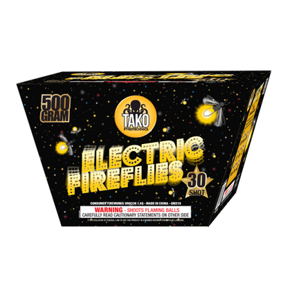 Electric Fireflies 30-Shot XL Aerial Cake
