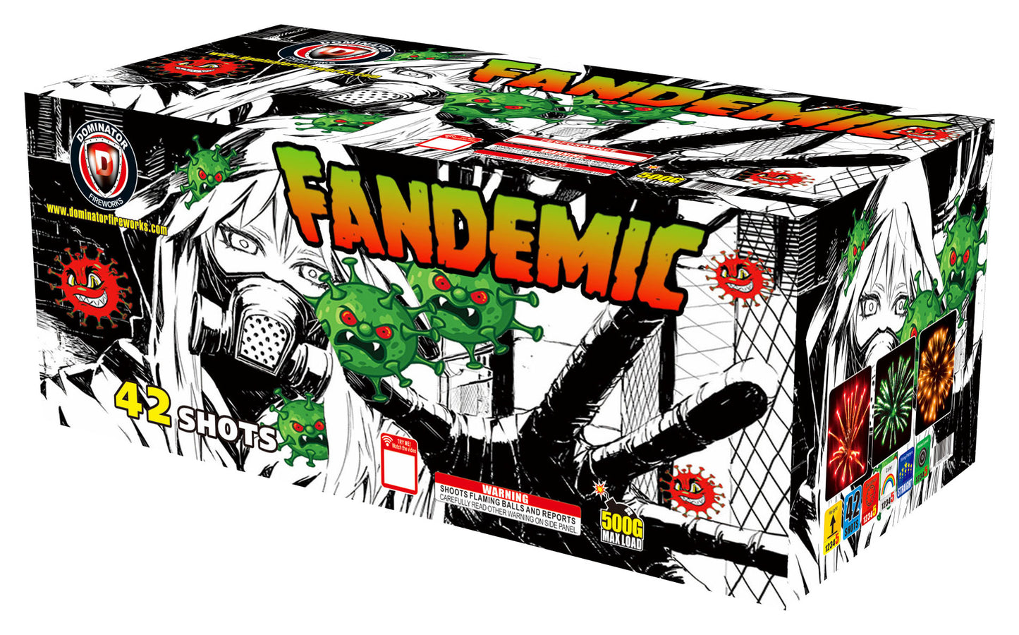 Fandemic 42-Shot XL Aerial Cake