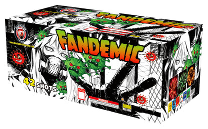 Pastel aéreo XL Fandemic de 42 disparos