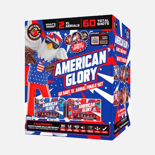 American Glory® 60-Shots XL® Aerial Finale Set®