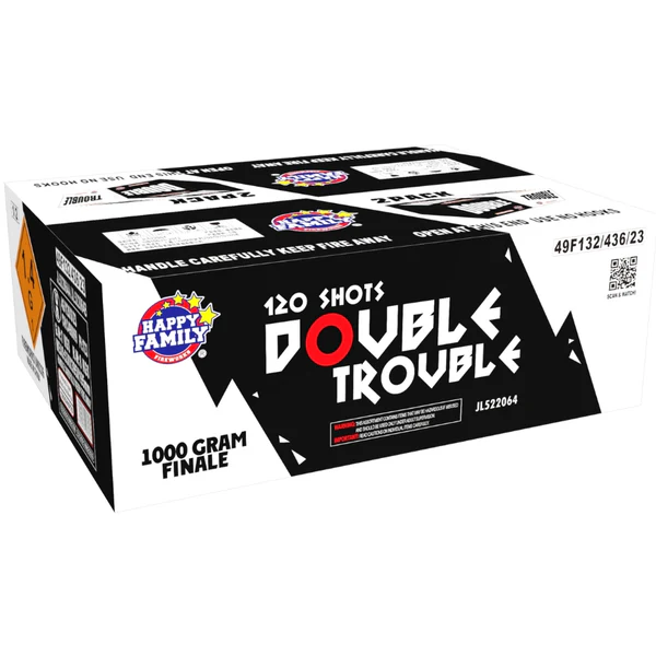 Double Trouble 120-Shot XL Aerial Cake