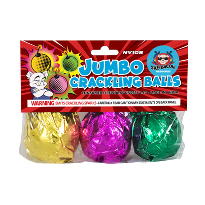 Jumbo Crackling Ball (3-Pack)