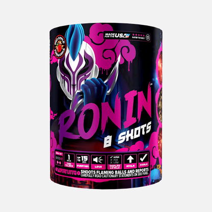 Ronin™ 32 disparos Conjunto de fuegos artificiales aéreos de categoría estándar®