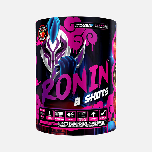 Ronin™ 32 disparos Conjunto de fuegos artificiales aéreos de categoría estándar®