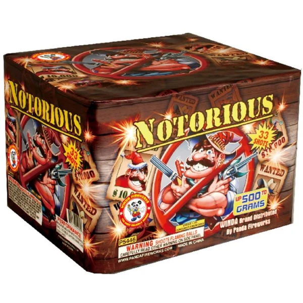 Notorious 33-Shot XL Aerial Cake