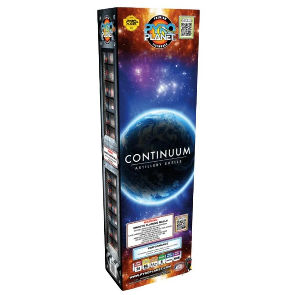 Continuum Shells Pirotecnia de Calibre Grueso de 24 Disparos
