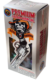 Carcasas de 6 tiros que cambian de color "Six Shooter"
