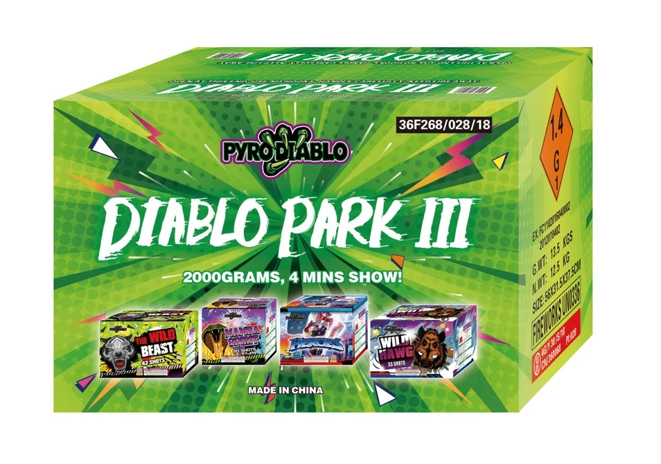 Diablo Park 3 XL Aerial Cake Assortment