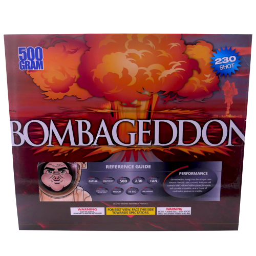 Bombageddon 230-Shot XL Aerial Cake