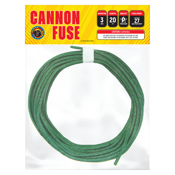 Cannon Fuse 3mm 20-Ft Roll