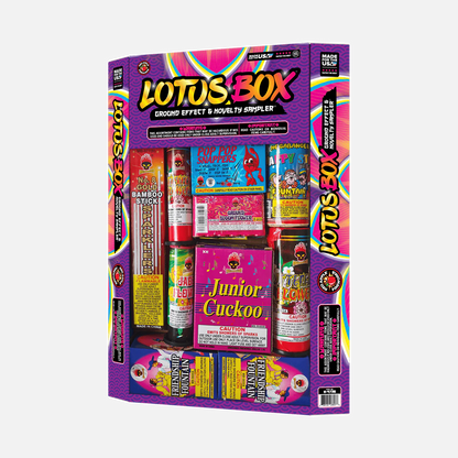 Lotes de Muestras de Fuegos Artificiales Lotus Box™®