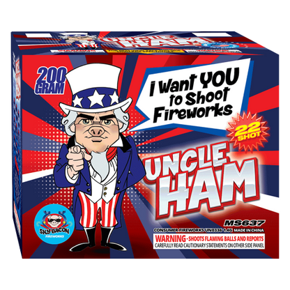 Uncle Ham 22-Shot Standard Aerial Cake