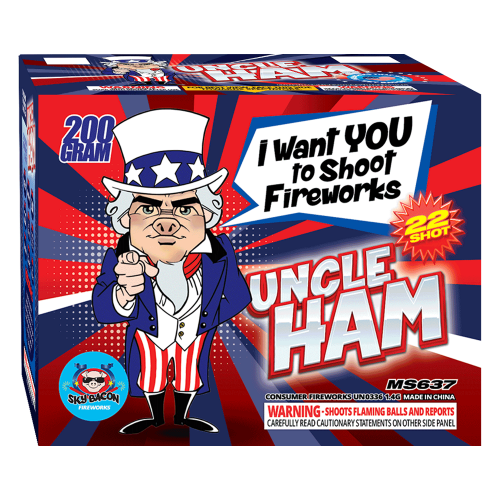 Uncle Ham 22-Shot Standard Aerial Cake