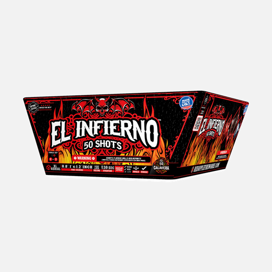 Dia De Los Muertos® 100 Disparos XL® Set de Final Aéreo®