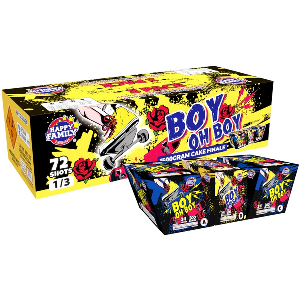 Vaya, vaya, pastel aéreo XL de 72 disparos