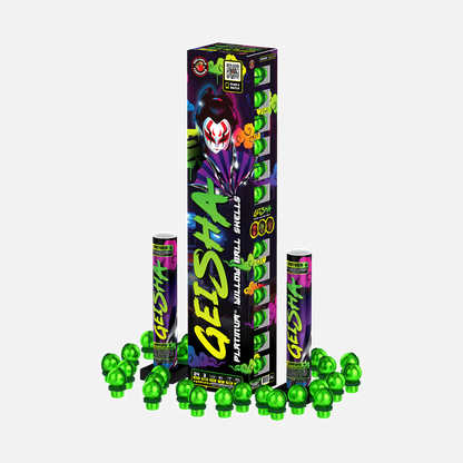Geisha Platinum 24-Shot Willow Ball Shells
