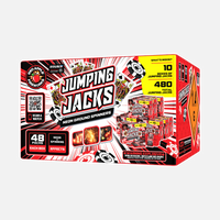 Jumping Jacks Neon Ground Spinners