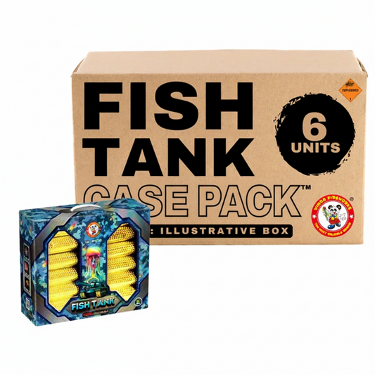 Fish Tank 12-Shot 6 in. Canister Shell Kit