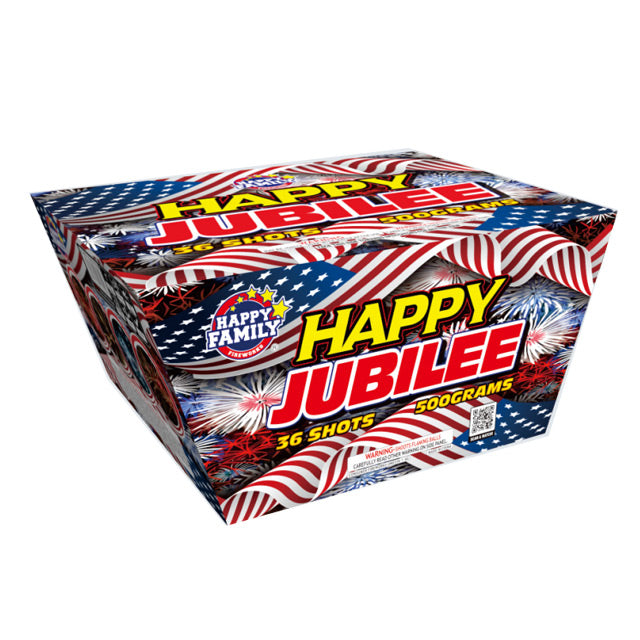 Happy Jubilee 36-Shot XL Aerial Cake