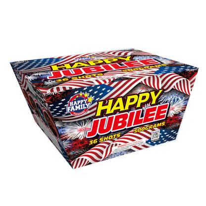 Happy Jubilee 36-Shot XL Aerial Cake
