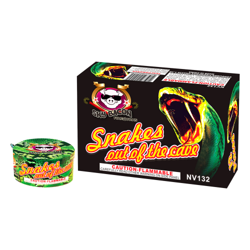 Snakes out of the Cave Ground Novelty (12-Pack)