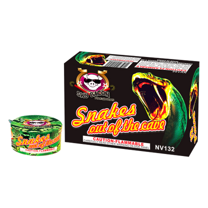 Snakes out of the Cave Ground Novelty (12-Pack)