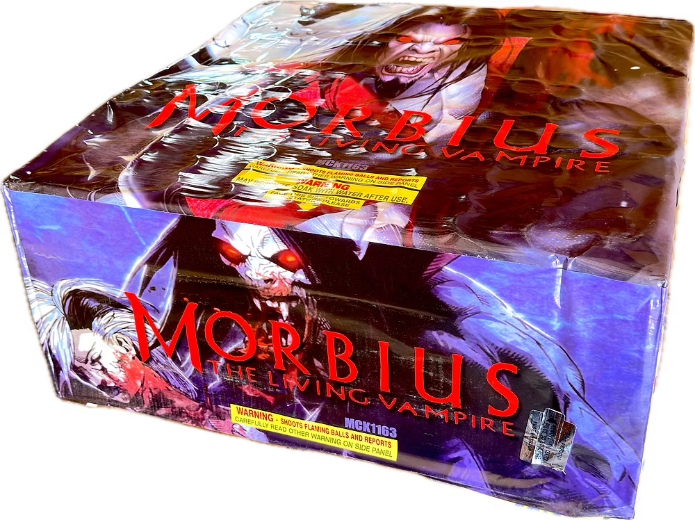 Morbius the Living Vampire 150-Shot XXL Aerial Cake