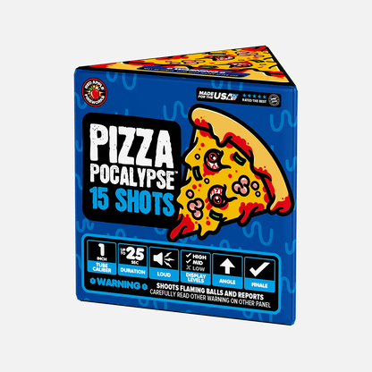 Pizza-Pocalypse™ 90 Disparos Estándar de Sets de Finales Aéreos®