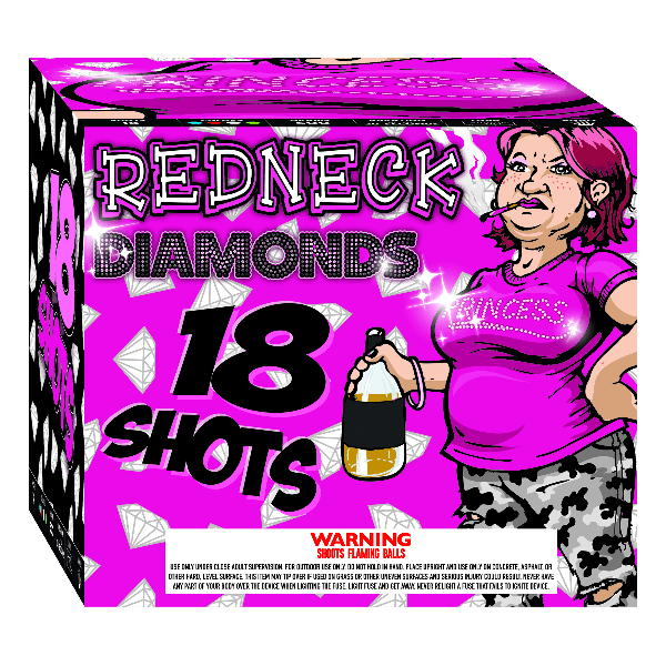 Redneck Diamonds 18-Shot XL Aerial Cake