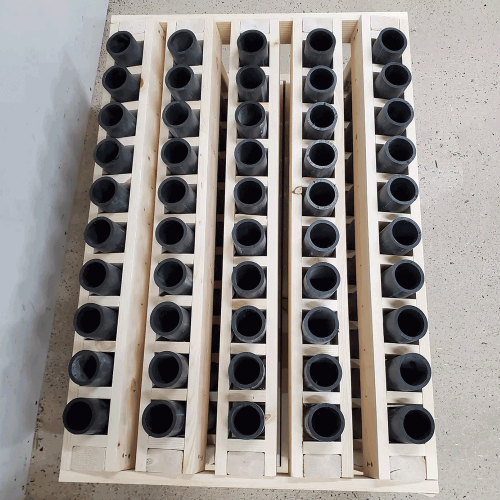 Ventilador de rejilla de 50 disparos de HDPE (10x5)