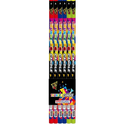 Thunder Candle 10-Shot Standard Roman Candle (6-Pack) | Case Pack™ 24/1