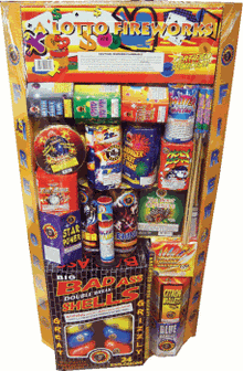 A Lotto Fireworks Assortment