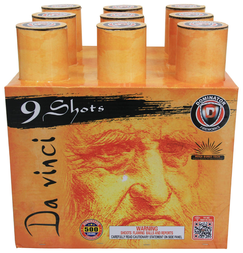 Tarta aérea XL de 9 disparos da Vinci