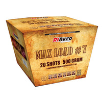 Torta aérea de 7 disparos XL Max Load #20