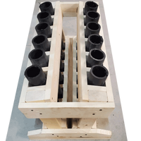 Ventilador de rejilla de 12 disparos de HDPE (6x2)