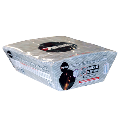 Z Colorful World of Comets (17sec) 70-Shot XL Aerial Cake